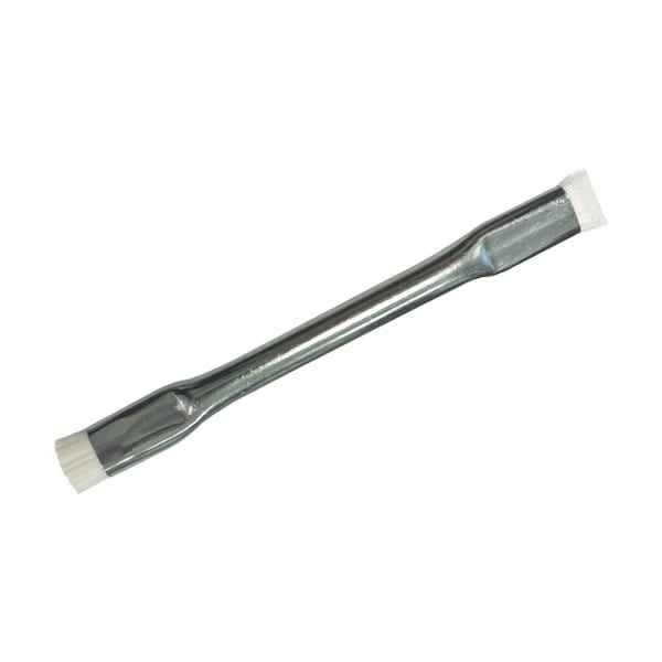 Gordon Brush 1/2", 3/1000" Flat Nylon Bristle, Double-End Applicator Brush, Zinc-Plated Steel Handle, 12 PK 1010S9G-12 - main